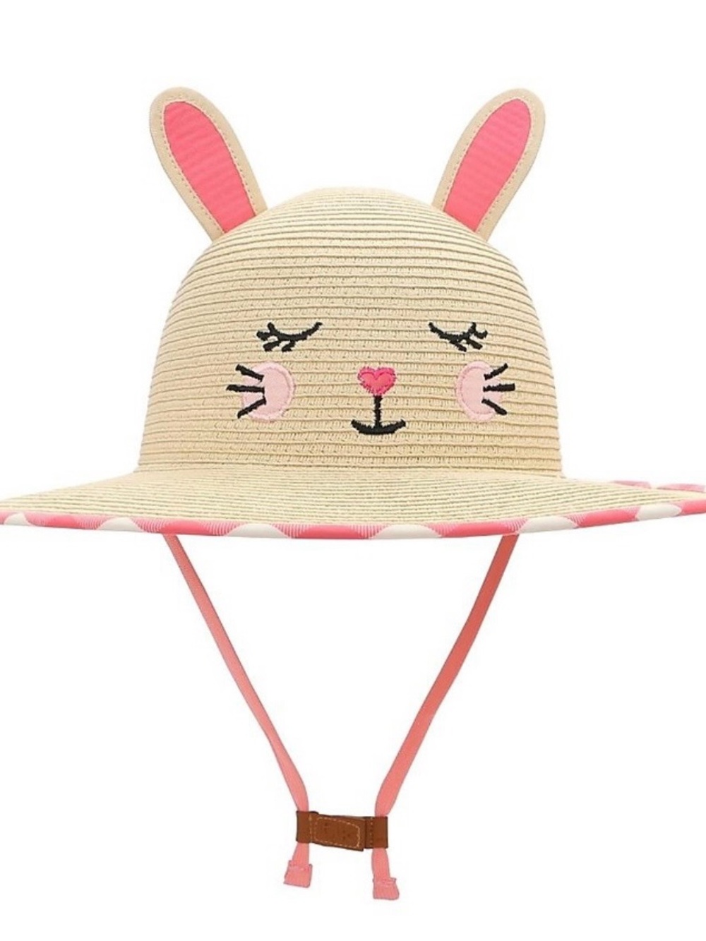 FlapJackKids straw lifeguard hat w/SPF 50+